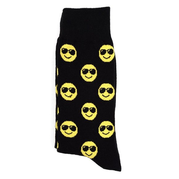 Men's Smiley Face Novelty Socks - Picture 5 of 5